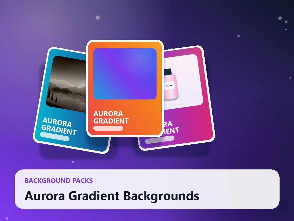 Aurora Gradient Backgrounds