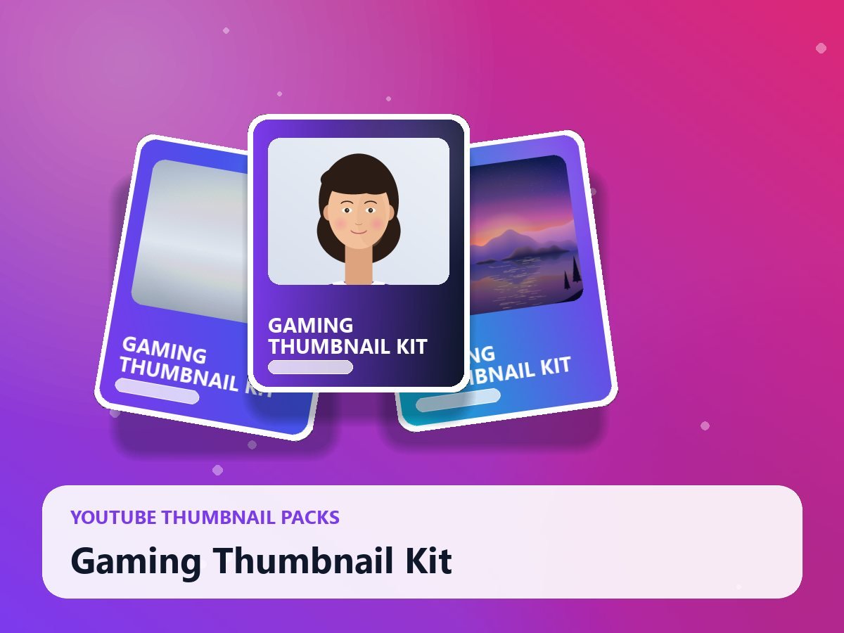 Gaming Thumbnail Kit
