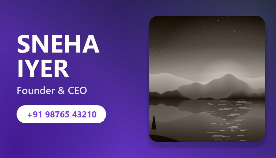 Luxury Gold Business Card template