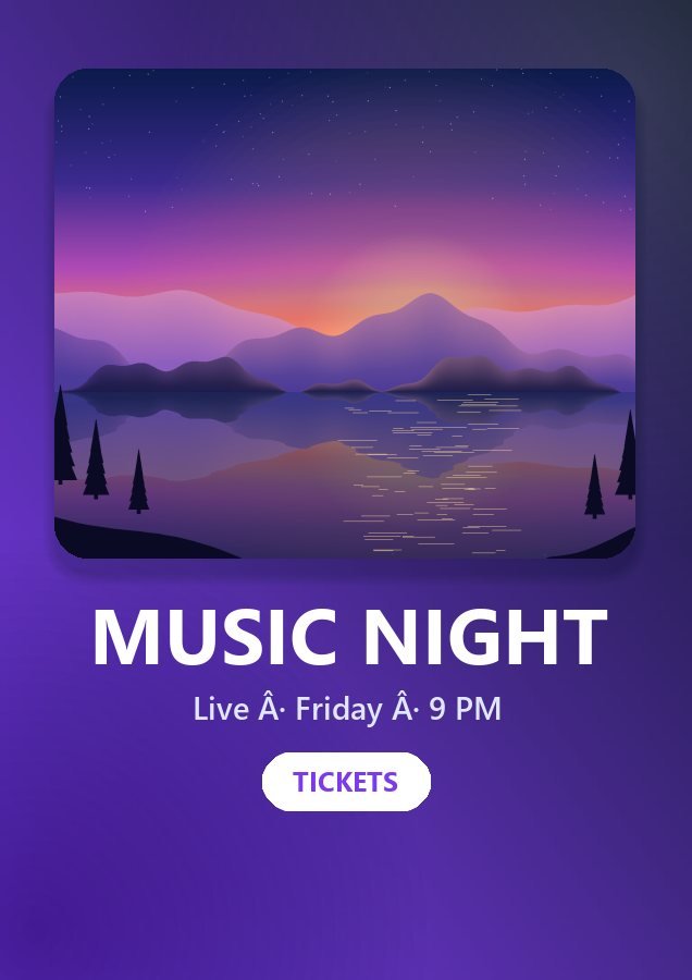 Music Night Flyer template